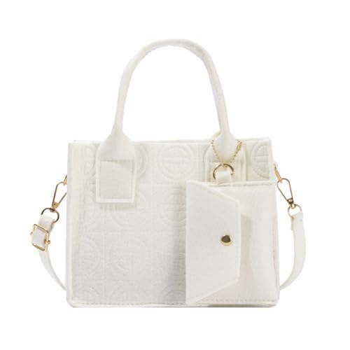 Generic Crossbody Messenger Bag with Coin Purse - Ladies Fashion Handbag, W, 10.63x8.66x4.53in