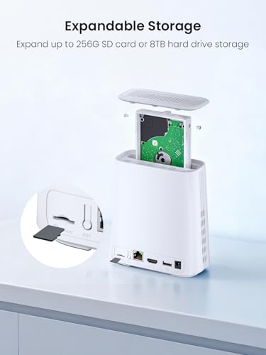Image of Solar Camera Outdoor Wireless, No Subscription, Expandable to 10CH, 2 Cam Kit Home Security Camera System, 4MP Color Night Vision, 360 Pan&Tilt, PIR /AI Detection, Works Offline & 2.4G /5G WiFi