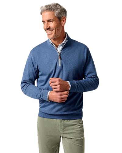 johnnie-O Sully 1/4 Zip Pullover Sapphire/M