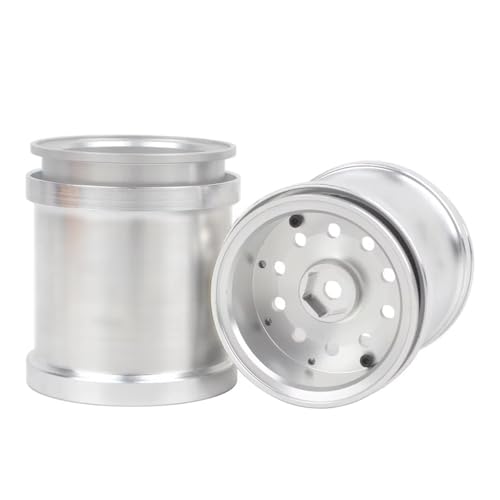 Jantes aluminium Beadlock pour Tamiya WR-02 G6-01 6x6 accessoires crawler