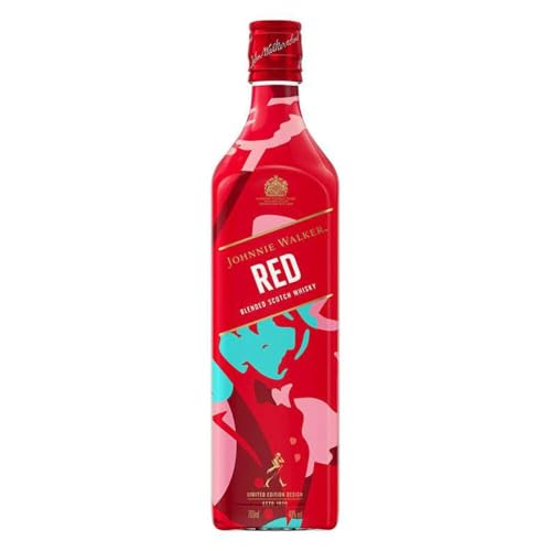 Johnnie Walker Red label whisky Escocés, Edición limitada 200 Aniversario, 700 ml
