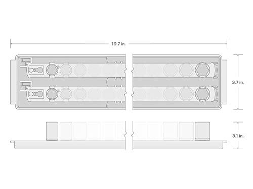 Image of TEKTON 1 /2 Inch Drive Impact Socket Set, 21-Piece | SID92102