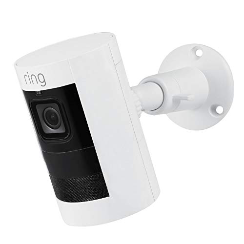 Adjustable Metal Mount with Universal Adapter for Ring Stick Up Cam Wired HD and Battery Cam