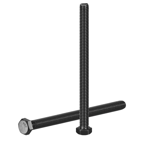 Evite roturas por corrosión con pernos hexagonales de acero inoxidable 304 negro de 3/8 x 5 pulgadas