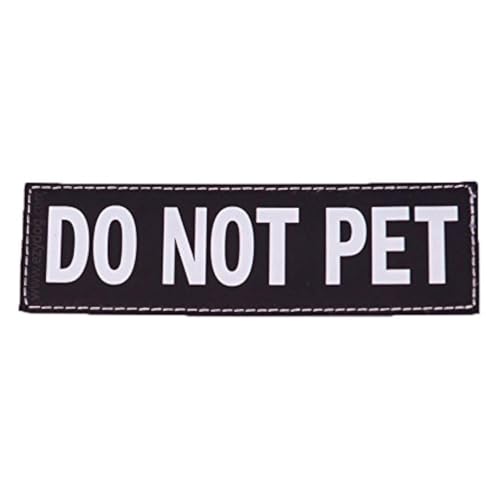 EzyDog Side Badge - Clearly Identifies Your Dog When Wearing The Convert Dog Harness - Set of Two Badges (Do Not Pet, Large)