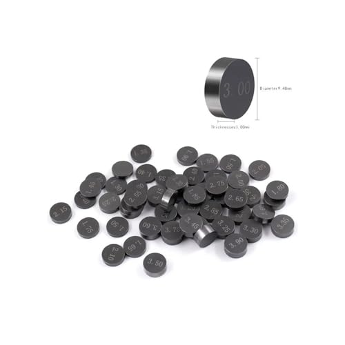 Kit de cuña de válvula ajustable de 9.48mm para moto ZX1000 ZX-10 ZX-11 ZX1200 2