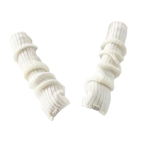 Arm Warmers Fashion Arm Sleeves Thumb Hole Wrist Warmer Long Fingerless Gloves