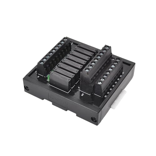Bloque de terminales de relé de 8 bits QMY418 compatible con PLC base 2