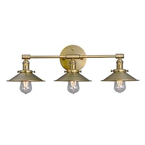 Phansthy 3-Flammen Vintage Wandleuchte