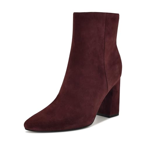 Nine West Reraye bottine femme noire à talon bottier confortable et chaussure montante chic
