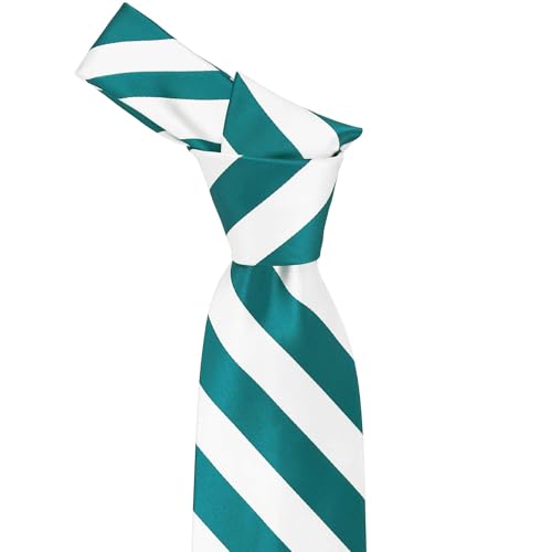 Image of tiemart Men's Striped Tie Standard Length