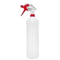 BIOHY Sprühflasche 1 Liter (Einzeln) | Chemiebeständiger Pumpsprüher für Reinigungsmittel, Öl und mehr | Pumpflaschen für Handwerk, Hobby, Kosmetik und Haushalt