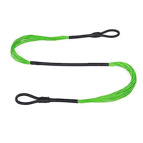 NIKA ARCHERY Pistolenarmbrustsehne 17,52 Zoll als Ersatz für die Sehne, passend für die meisten 50lbs/80lbs Pistolenarmbrüste Green Color