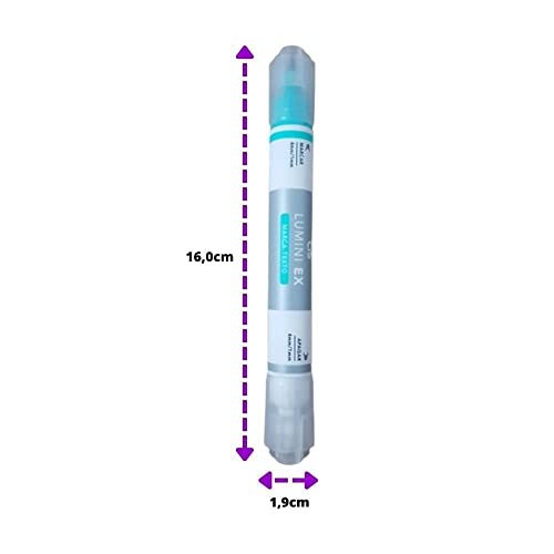 Marca Texto Apagável CIS Lumini EX Kit 5 Cores