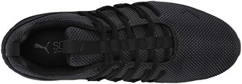 PUMA Men's AXELION MESH Cross Training Sneaker, Puma Black, 7.5 | Image 4