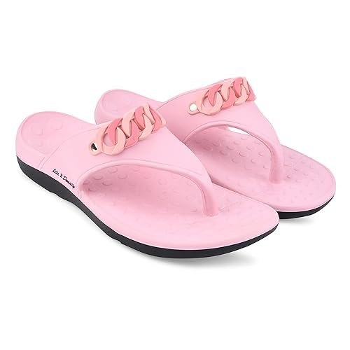 ADDA (LABEL) Femme || Durable & Comfortable || Eva Sole || Lightweight || Fashionable || Super Soft || Outdoor Slipper || Slipper For Women||Slippers For Girls (Pink, 4Uk) (B0CNSXK16C) Amazon Price History, Amazon Price Tracker