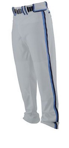 Worth Titan Adult Medium Grey / Columbia Blue / Navy Softball Pants New!