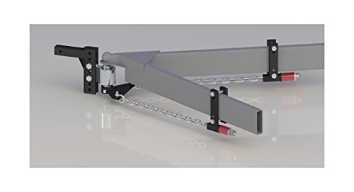 Andersen Hitches No-Sway Weight Distribution Hitch 8in Drop/Rise, 2-5/16in Ball, 3-6in Brackets