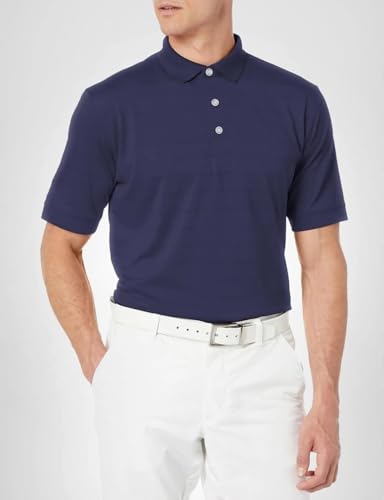 Callaway Men's Short Sleeve Opti-Dri Performance Golf Polo Shirt, Stretch, Moisture-Wicking (Available in Big & Tall), Peacoat, XX-Large