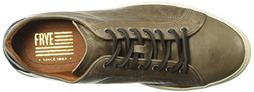 Frye Men's Walker Low Lace Fashion Sneaker, Stone, 8 M Us #TOP4