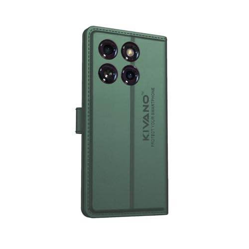 Image of Compatible with Motorola Edge 60 5G / Motorola Edge 60 Fusion 5G Flip Cover | Leather Finish | Inside Pockets & Inbuilt Stand | Shockproof Wallet Style Magnetic Closure Back Cover Case