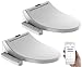 Produktbild BadeStern Toiletten-Deckel: 2er-Set smarte Dusch-WC-Aufsätze mit Föhn-Funktion, Sitzheizung (Toilettensitz mit Po-Dusche, Dusch-WCs Bidet Toilette, Fernbedienung)