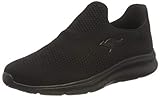 Secret Pocket KangaROOS Damen KJ-Smooth Flacher Slipper, Jet Black/Mono 5500, 42 EU
