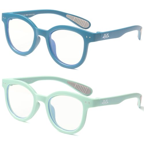 Image of EYEBUDDY Blue Light Glasses for Kids Boys Girls,Computer Gaming Bluelight Glasses,Fake Glasses for Ages 2-12