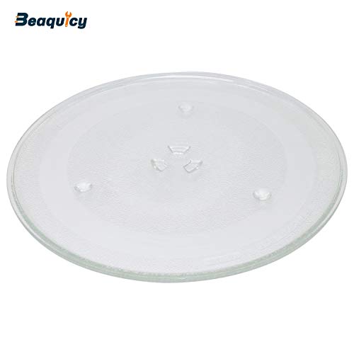 12.5" Microwave Glass Turntable Tray Glass Plate By Beaquicy - Replacement For Ge Kenmore Samsung Hotpoint Microwave - 12 1/2" Plate - Replaces Wb39X10003 Wb39X10002 Wb48X10005 Wb49X10069 #TOP1