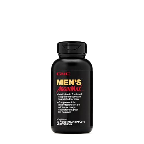 GNC Mens Arginmax Sexual Health Supplement for Men, 90 Count, Supports Blood Flow and Vitality GNC Mens Arginmax Sexual Health Supplement for Men, 90 Count, Supports Blood Flow and Vitality