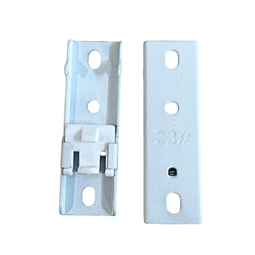 Image of Jangirh Basics L Patti / Bracket for Holding Track Curtain Channel Ceiling Bracket 2 pcs (Ceiling Bracket, 2.3 Cm)