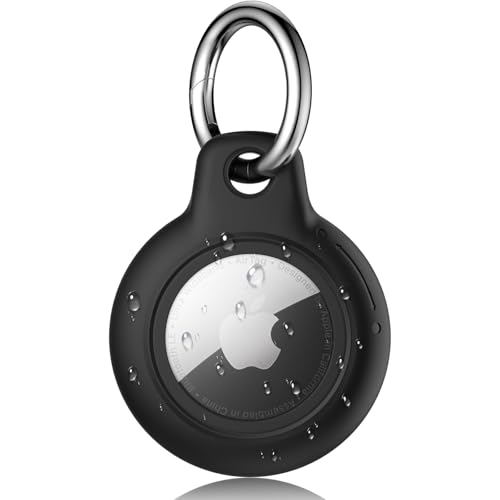 Meliya AirTag Portachiavi per Apple Airtag, Custodia in Plastica Impermeabile per Apple Airtag, Portatile Cover...