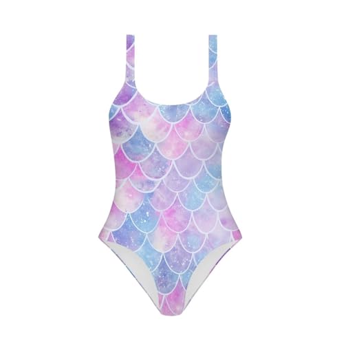 Image of Girls One Piece Swimsuit Beach Sport Athletic Bathing Suits Quick Dry Summer Hawaiian Swimwear for Teens Size 7-20