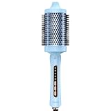 Farery 2.4" Thermal Brush, Large Barrel Heated Round Brush with Triple PTC & 5 Heat Settings (280-420°F), Lightweight Dual Voltage for Voluminous Big Curls, Waves & Straightening Long Hair