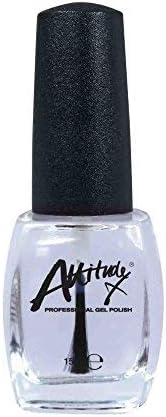 Attitude Quick Dry Top Coat, Transparent, 15 ml (Pack of 1)