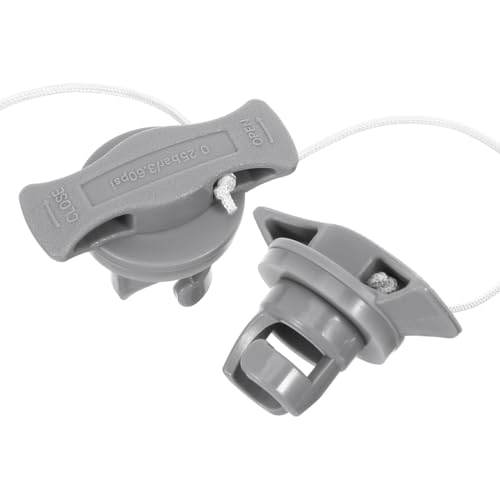BESPORTBLE 2Pcs Boot Luft Ventil Stecker Schlauchboot Ventil Abdeckung SUP Beweis Spirale Luft Stecker Ersatz für Schlauchboot Floß Kajak Pool Boot Airbeds