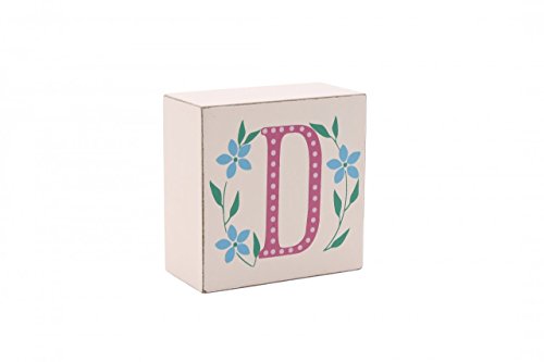 BCBGMAXAZRIA Blanc floral Lettre en bois lettres de l'alphabet A-Z Mariage Maison Nom Mr & Mrs bébé Autonome Décoration Cover