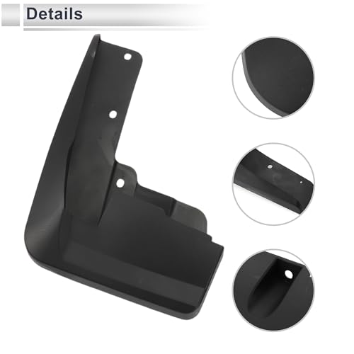 Image of X AUTOHAUX 1set Front and Rear Mud Flaps Splash Guards Mud Guards for Infiniti QX60 2022-2023 V6 3.5L-Sport Utility W /Mount Accessories