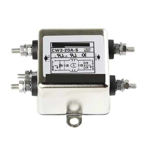 Filtro de potencia CW4E-30A-S monofásico AC 220V purificador de interferencia