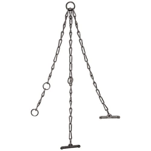 Lien à bétail Chapuis 3 brins Ø7mm en acier zingué de longueurs 80/68/65cm