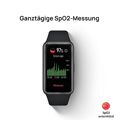 HUAWEI Band 6, 1,47 inch OLED-display, 96 trainingsmodi, tot 2 weken batterijduur, proactieve gezondheidsmonitor, 5ATM… - Image 5