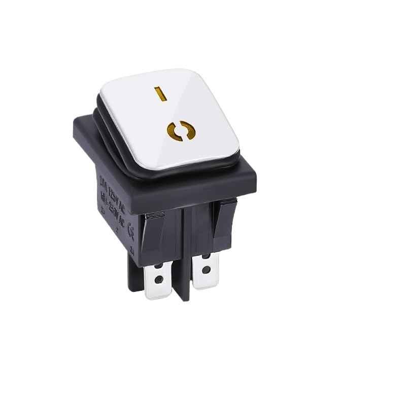 Interrupteur à bascule étanche KCD4 16A avec LED jaune