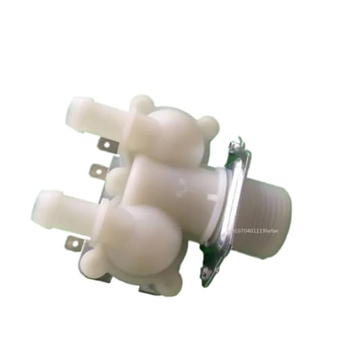 Électrovanne d'entrée d'eau double sortie DC 12V normalement fermée interrupteur