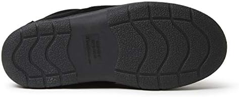 Dearfoams mens Genuine Suede Closed Back Slipper, Black, 9 US | Image 3
