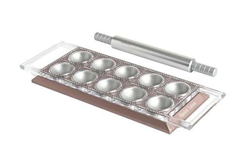 MARCATO Blauer Puder-Zucker-Streuer aus eloxiertem Aluminium. 10 x 5 x 5 cm. Elegantes Design. Einfach zu bedienen – Ansicht 3