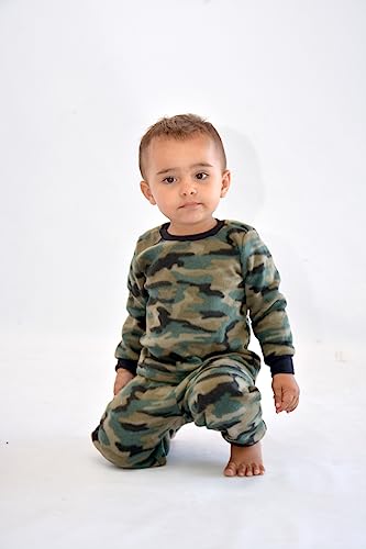 Pijama Inverno Infantil Soft para Menino - Kit 4 Peças Tamanho:8;Cor:Sortido