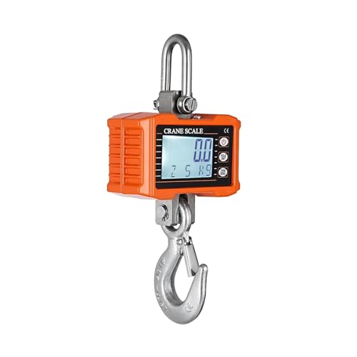 Grue de pesage 1000KG balance suspendue industrielle orange