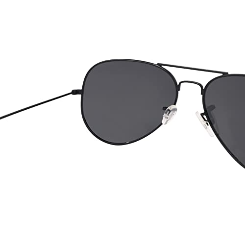 Bio-Th Sunglasses For Women Men Polarized Aviator Uv Protection Metal Mirror Frame #TOP6