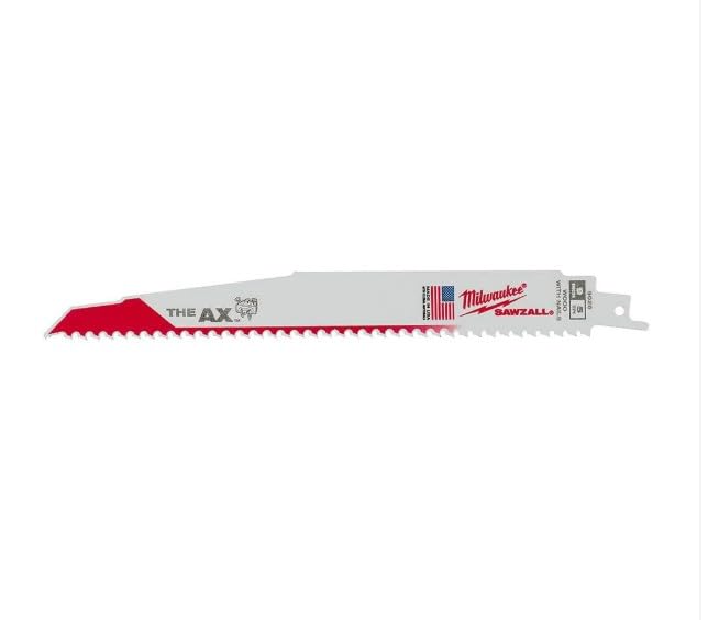MILWAUKEE 9 In. 5/8 TPI White Bi-Metal R