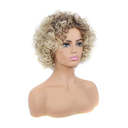 Courte afro en fibre haute température Healeved pour changer de style au quotidien